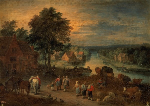 Michau, Hamlet Near a River