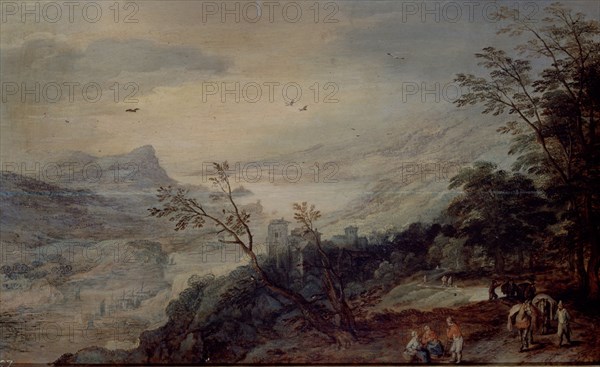 Momper et Bruegel, Paysage