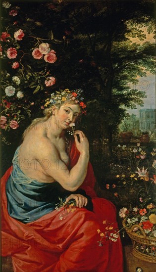 Atelier de Rubens, La déesse Flore