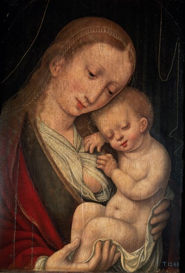 Anonyme, La Vierge et l'enfant