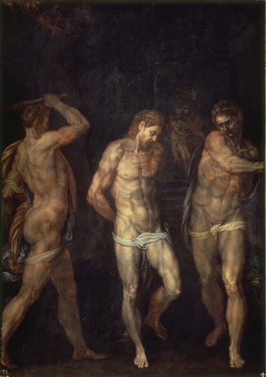 Disciple de Michel-Ange, La Flagellation