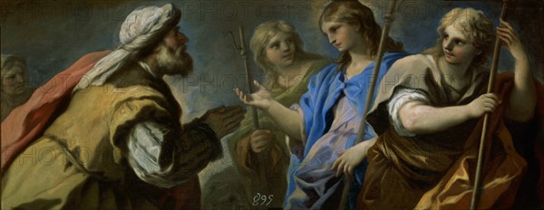 Giordano, Abraham Worshipping Three Angels