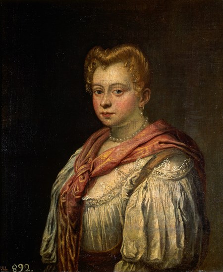 Robusti Tintoretto, Young Venetian woman