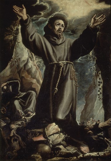 Borgianni, St. Francis of Assisi receives the Stigmata