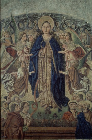 Maître des onze mille vierges (Anon) Assomption de La Vierge