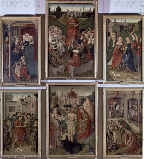 Maître de Miraflores, Retable de Saint Jean-Baptiste