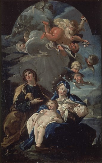 Ramirez de Arellano, La vierge, Jésus-christ et Saint Anne