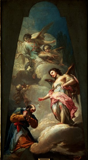Bayeu, Abraham et les trois anges