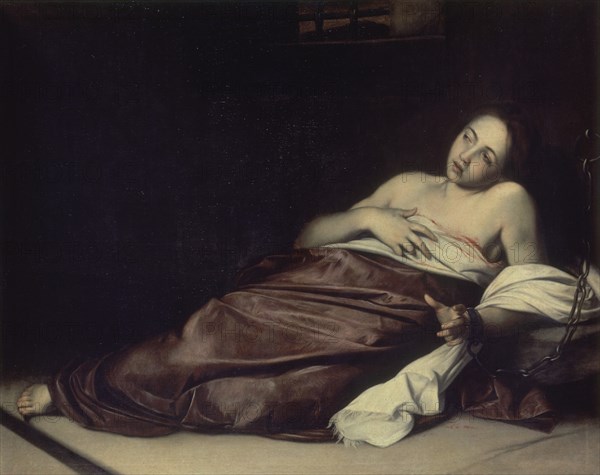 Vaccaro, Saint Agatha in Prison