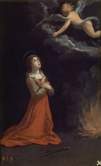 Reni, Saint Appolonia in Prayer