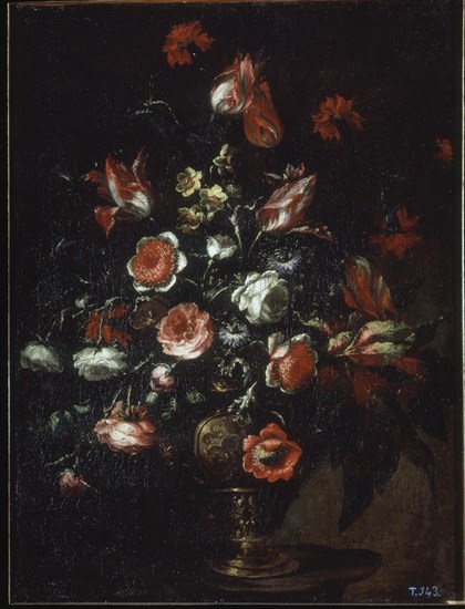 Perez (Bartolomé), Flowers in a Vase