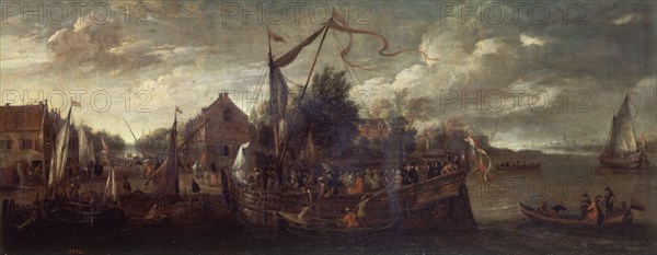 Minderhout, Boarding for a party