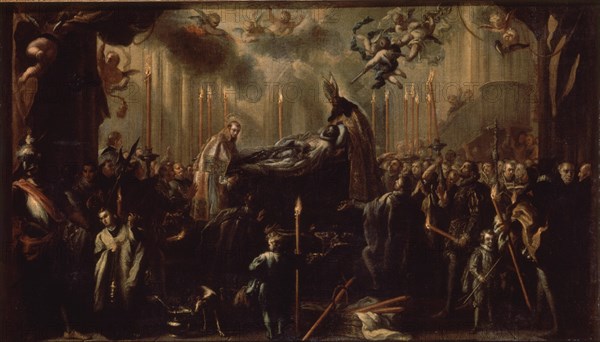Melendez M., The funeral of Count Orgaz