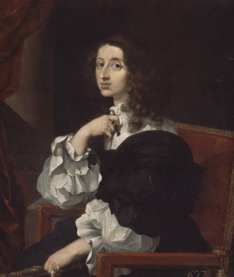 Bourdon, Portrait de la reine Christine de Suède