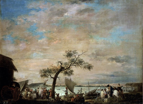 Carnicero, View of the Albufera in Valencia