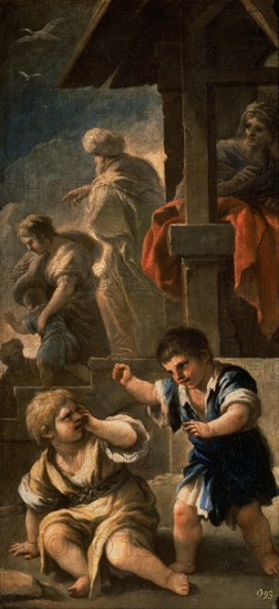 Giordano, Isaac and Ishmael arguing