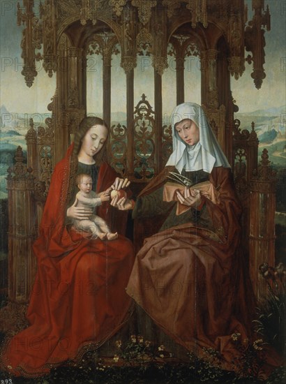 Benson, Saint Anne, l'enfant Jésus et la Vierge