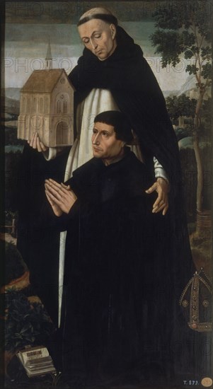 Benson, Saint Thomas(?) et un donneur