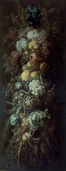 Utrecht, Festoon of fruits and vegetables