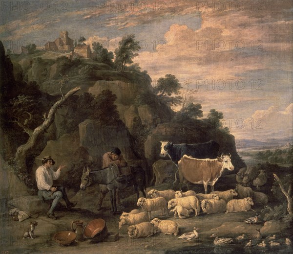 Teniers (le jeune), Colloque pastoral