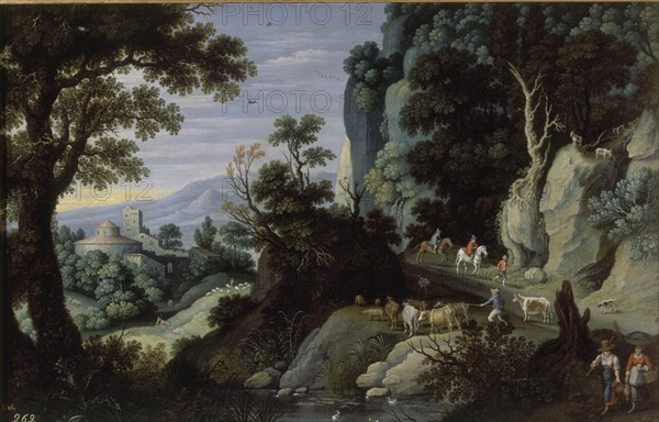 Ryckaert, Rugged and mountainous country