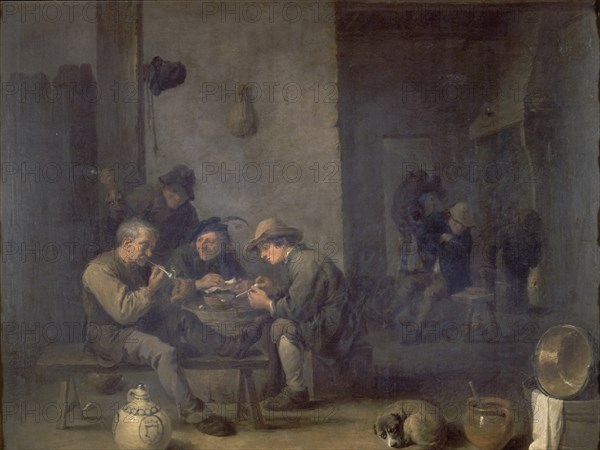 Teniers (le jeune), Une taverne