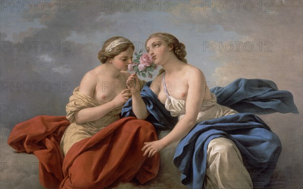 LAGRENEE LOUIS JEAN1724/1805
EL OLFATO-L.136x86 - HACIA 1775 - ESCUELA FRANCESA NPRADO 6770
MADRID, MUSEO DEL PRADO-PINTURA
MADRID