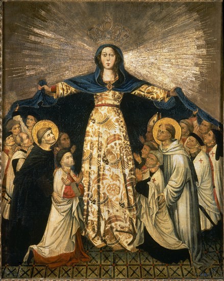 PERIS ANTONI
NUESTRA SEÑORA DE GRACIA Y LOS GRANDES MAESTRES DE MONTESA-1410/5-NºP 2532.T.1,28x1,05
MADRID, MUSEO DEL PRADO-PINTURA
MADRID