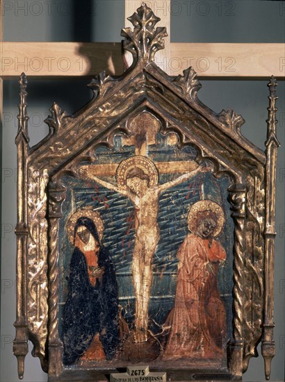 BORRASA DISCIPULO DE
LA CRUCIFIXION-T.0,48X0,35-NºPRADO-S XIV
MADRID, MUSEO DEL PRADO-PINTURA
MADRID