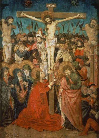 HUGUET DISCIPULO DE
LA CRUCIFIXION-T.0,88X0,63-NºPRADO 2680
MADRID, MUSEO DEL PRADO-PINTURA
MADRID