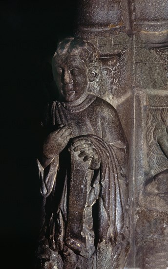 PORTICO DE LA GLORIA-DET ESCULTURA DEL MAESTRO MATEO DE LA MITAD HACIA ARRIBA
SANTIAGO DE COMPOSTELA, CATEDRAL
CORUÑA