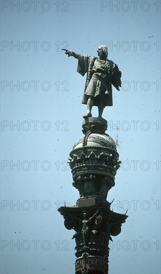 BUIGAS MONRAVA GAIETA 1851/1919
MONUMENTO A CRISTOBAL COLON-DETALLE SUPERIOR
BARCELONA, EXTERIOR
BARCELONA