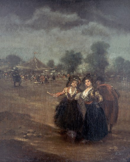 Lucas Velázquez, Working-class women in Procession