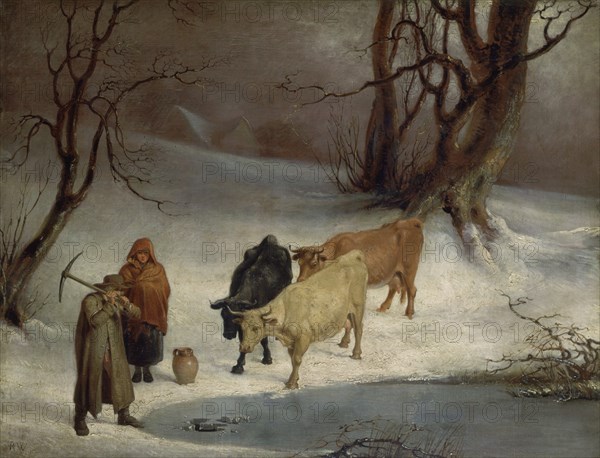 WESTALL RICARDO
EL INVIERNO-ROMANTICO INGLES S XIX-O/L 107X80 CM
MADRID, BANCO HIPOTECARIO
MADRID