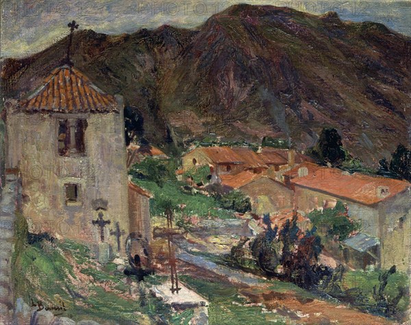 BAUSIL LUIS
PAISAJE DE PUEBLO-ESTILO NEOIMPRESIONISTA FRANCES-O/L 60X74 CM
MADRID, BANCO HIPOTECARIO
MADRID