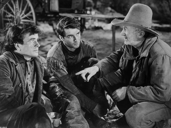 ESCENA"RIO ROJO"POR MONTGOMERY CLIFF Y WALTER BRENNAN(EEUU) C.B.FILMS