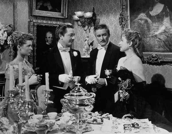 COMPTON BENNETT
ESCENA"LA DINASTIA DE LOS FORSYTE"E.FLYNN/GREER GARSON/R.YOUNG/JANET LEIGH