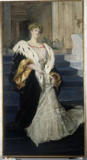 Sorolla, Portrait d'Elena Ortuzar Blasco Ibanez