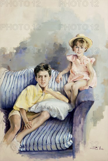 SANZ RICARDO
PINTURA (RETRATO DE NIÑOS EN EL SOFA)
MADRID, COLECCION RICARDO SANZ
MADRID

This image is not downloadable. Contact us for the high res.