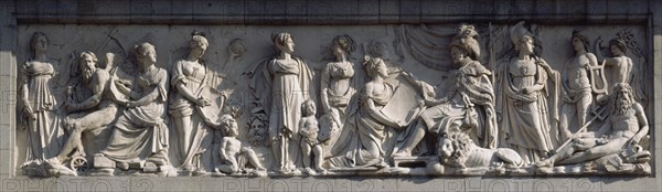 Barba, Frieze of the Velázquez door