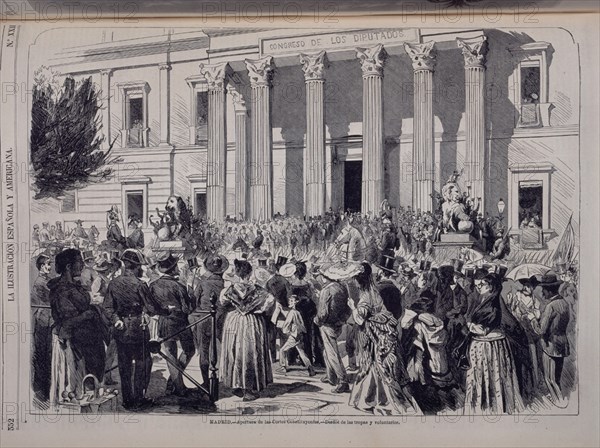 PELLICER Y RICO
GRABADO-APERTURA DE CORTES CONSTITUYENTES DE LA I REPUBLICA 1873-IL ESP/AME
MADRID, SENADO-BIBLIOTECA
MADRID