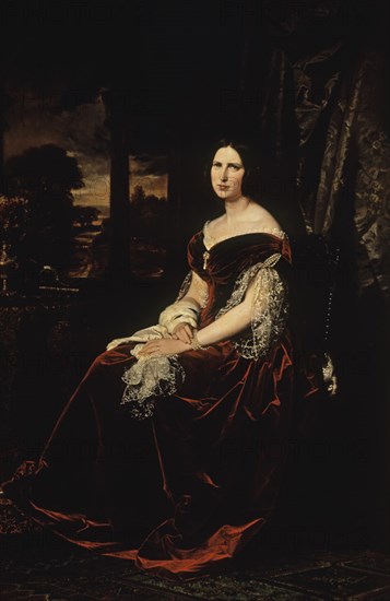 MADRAZO FEDERICO 1815/94
RETRATO DE MADAME O'SHEA OLEO/LIENZO S XIX
SEVILLA, COLECCION MANUEL ROCA
SEVILLA