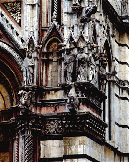 PISANO GIOVANNI
EXTERIOR-FACHADA-DET DECORACION ESCULTORICA ROMANICO GOTICA S XIII
SIENA, CATEDRAL
ITALIA

This image is not downloadable. Contact us for the high res.