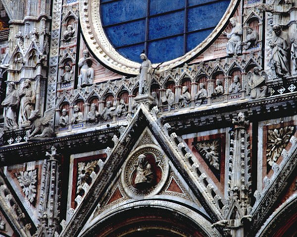 PISANO GIOVANNI
EXTERIOR-FACHADA-DET SUP PORTICO CENTRAL-APOSTOLES Y VIRGEN ROMANICO GOTICO
SIENA, CATEDRAL
ITALIA
This image is not downloadable. Contact us for the high res.
