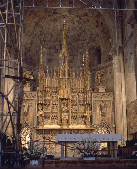 JOHAN PERE
INTERIOR-RETABLO MAYOR DE 1426-1433- REALIZADO EN ALABASTRO
TARRAGONA, CATEDRAL
TARRAGONA