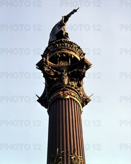 BUIGAS MONRAVA GAIETA 1851/1919
MONUMENTO A COLON-DET PARTE SUPERIOR 1886
BARCELONA, EXTERIOR
BARCELONA