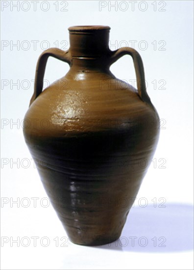 CANTARO POPULAR DE DOS ASAS ESMALTADO
NIJAR, COLECCION PARTICULAR
ALMERIA