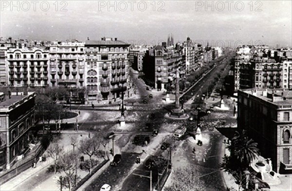 M-PLAZA DE LA VICTORIA(HOY PLZA J.CARLOS I)CRUCE PºGRACIA/AV DIAGONAL AÑOS 60
BARCELONA, EXTERIOR
BARCELONA