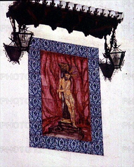 ALBAICIN - ALTAR DE BALDOSINES- CERAMICA DE FAJALAUZA - CRISTO ARADO A LA COLUMNA
GRANADA, EXTERIOR
GRANADA