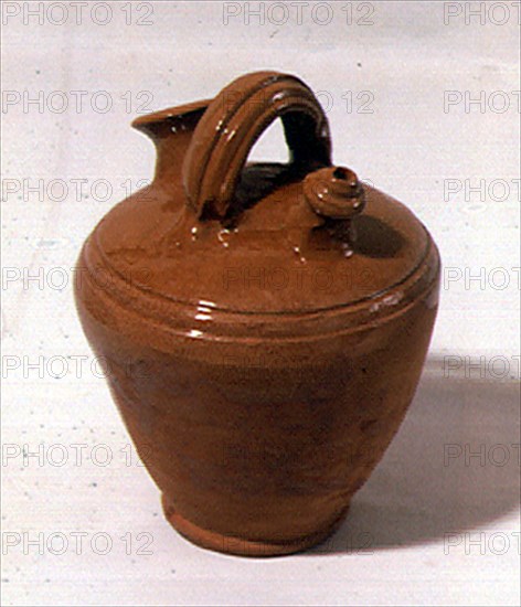 BOTIJO VIDRIADO - CERAMICA PARA AGUA
VALL DE UXO, COLECCION PARTICULAR
CASTELLON